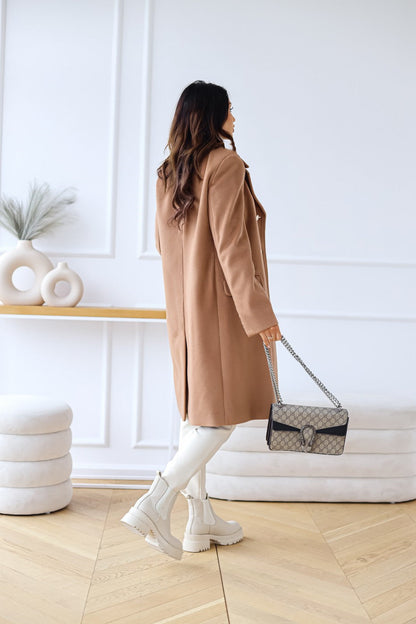 Chaunte | Women’s Longline Double Breasted Coat