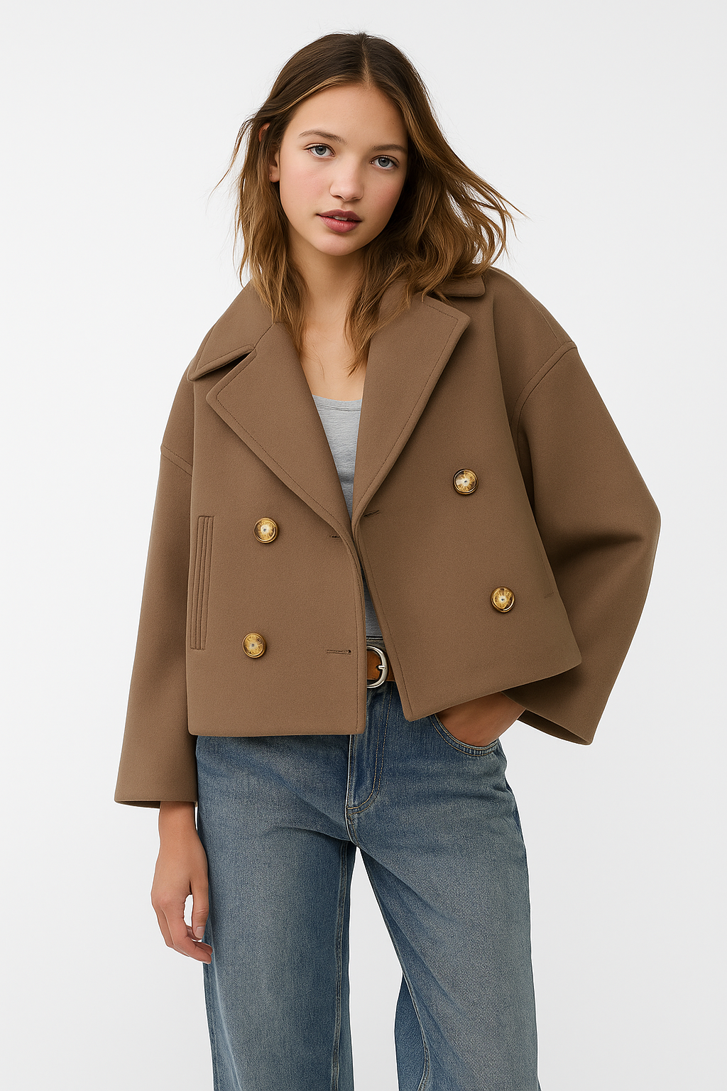 Chiara | Women’s Cropped Short Coat