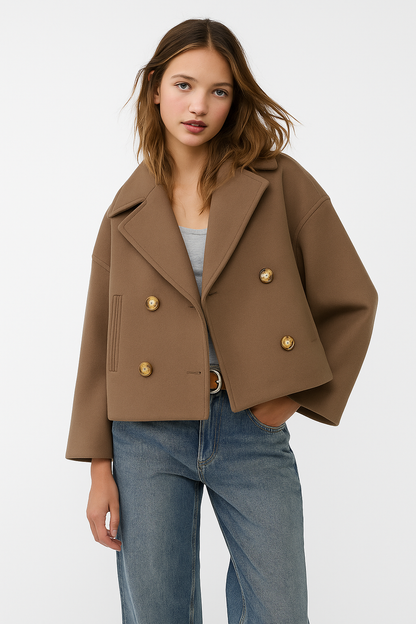 Chiara | Women’s Cropped Short Coat