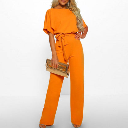 Sabheena | Women’s Belted Elegant Jumpsuit