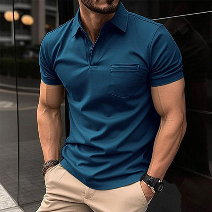 Zerion | Men’s Fitted Collared Polo Shirt