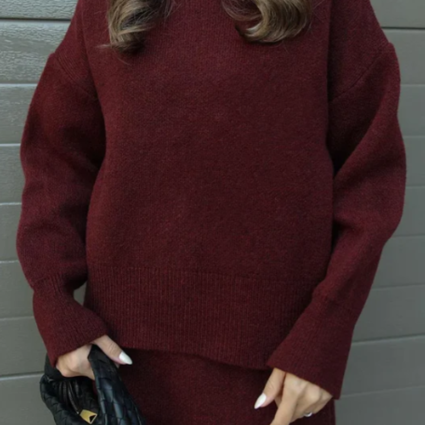 Amelie | Women’s Coordinated Sweater & Skirt Set