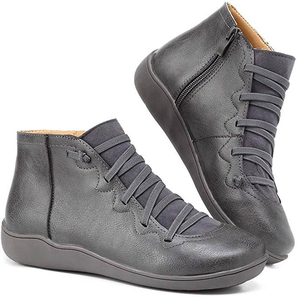 Afra | Women’s Vintage Lace-Up Boots