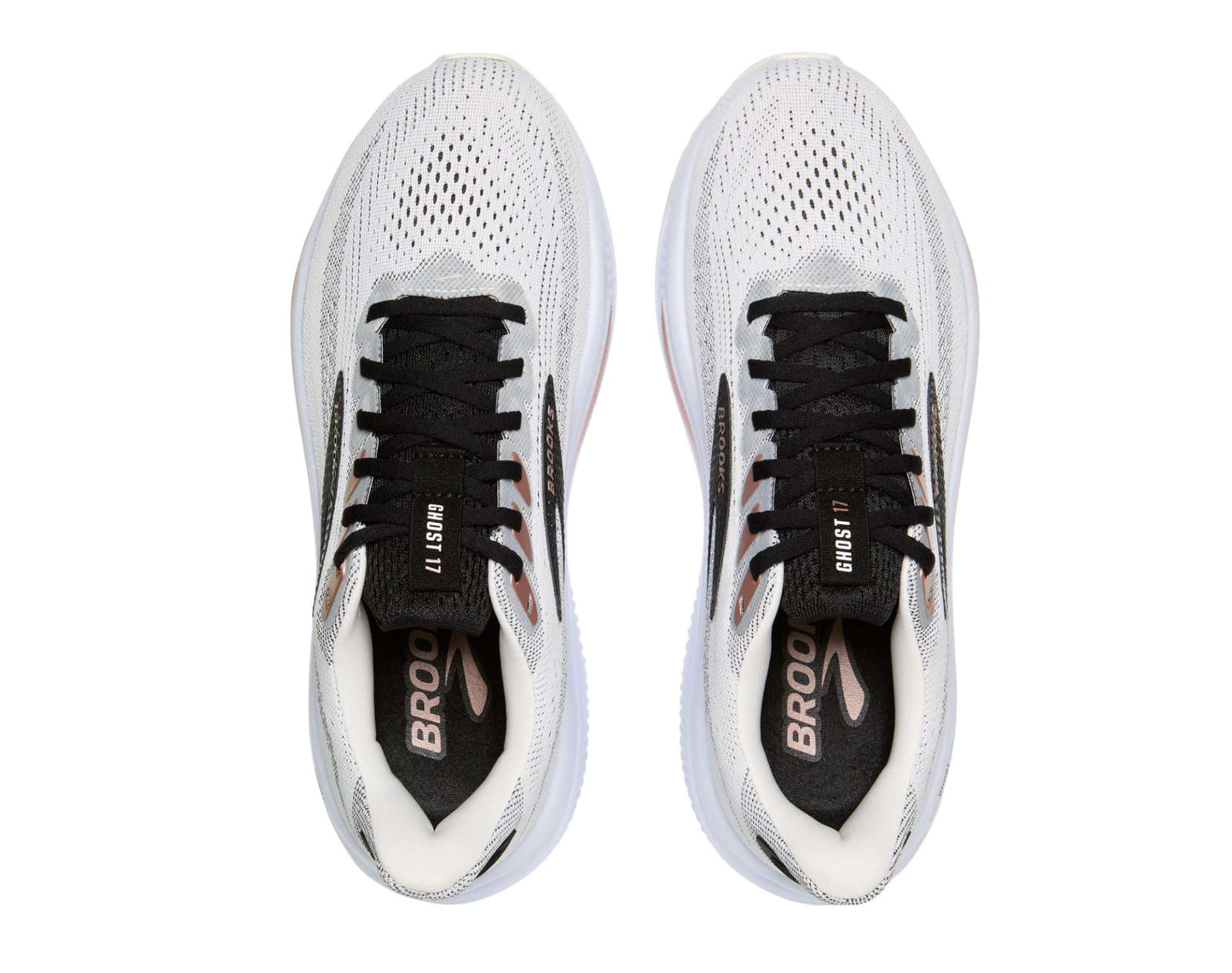 Brooks Ghost 17 Women’s Wide Running Shoes – Cushioned Road Running Trainers for Everyday Comfort
