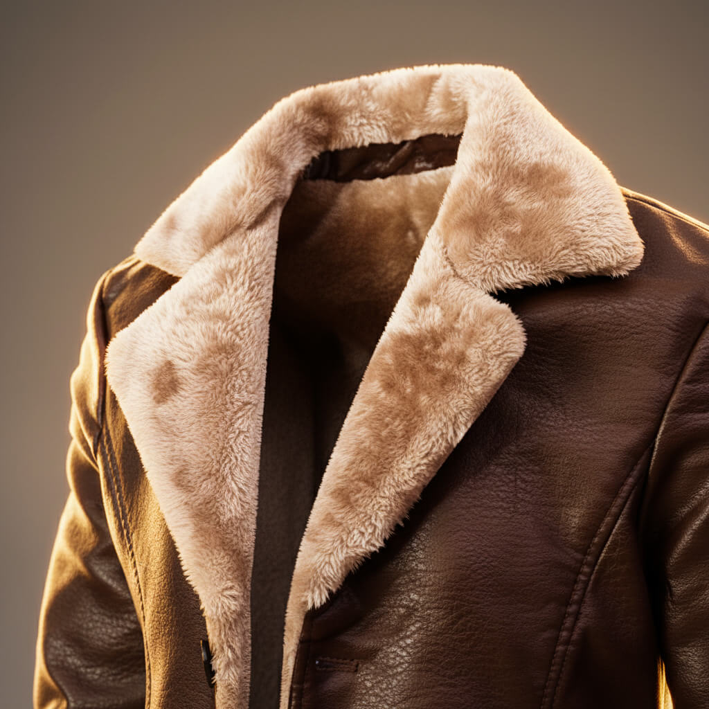 Preston | Men’s Shearling Leather Coat
