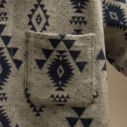 Crellan | Men’s Southwestern Wool Blend Jacket