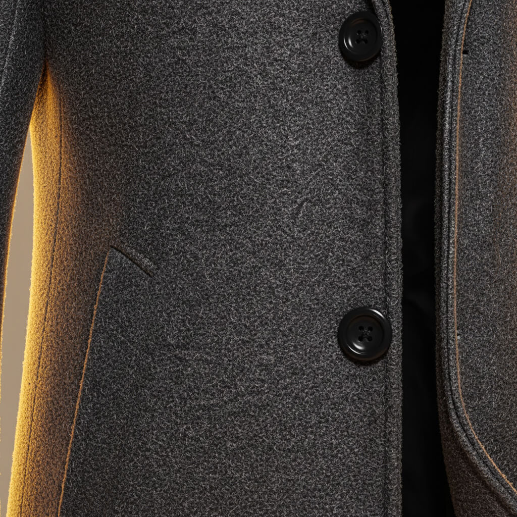 Peruvia | Women’s Organic Cotton Minimal Coat