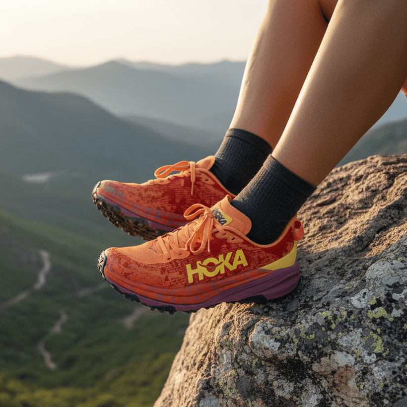 Hoka Speedgoat 6 Trail Running Shoes Lightweight Grip Cushioned Outdoor Trainers