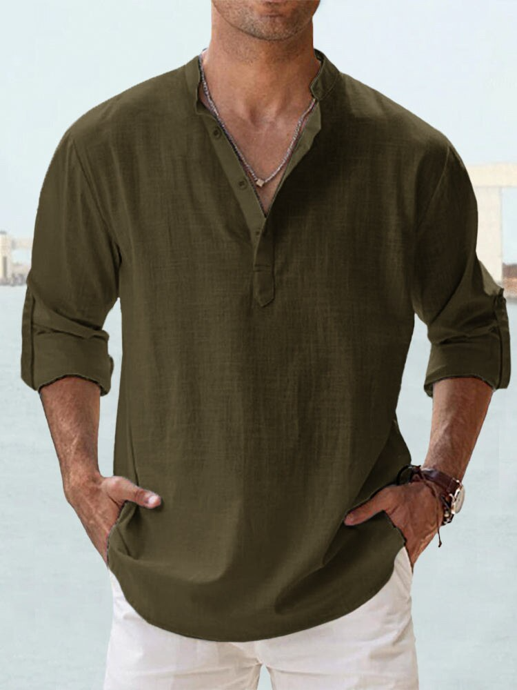 Amerie | Men’s Linen Lightweight Shirt