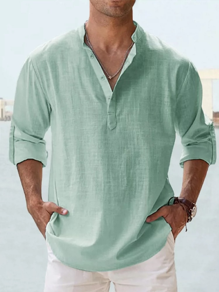 Amerie | Men’s Linen Lightweight Shirt