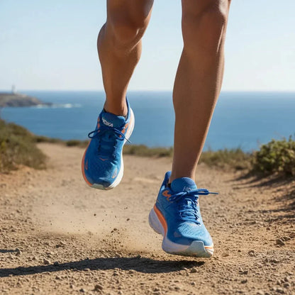 Hoka Clifton 9 Lightweight Running Shoes Cushioned Breathable Comfort Trainers