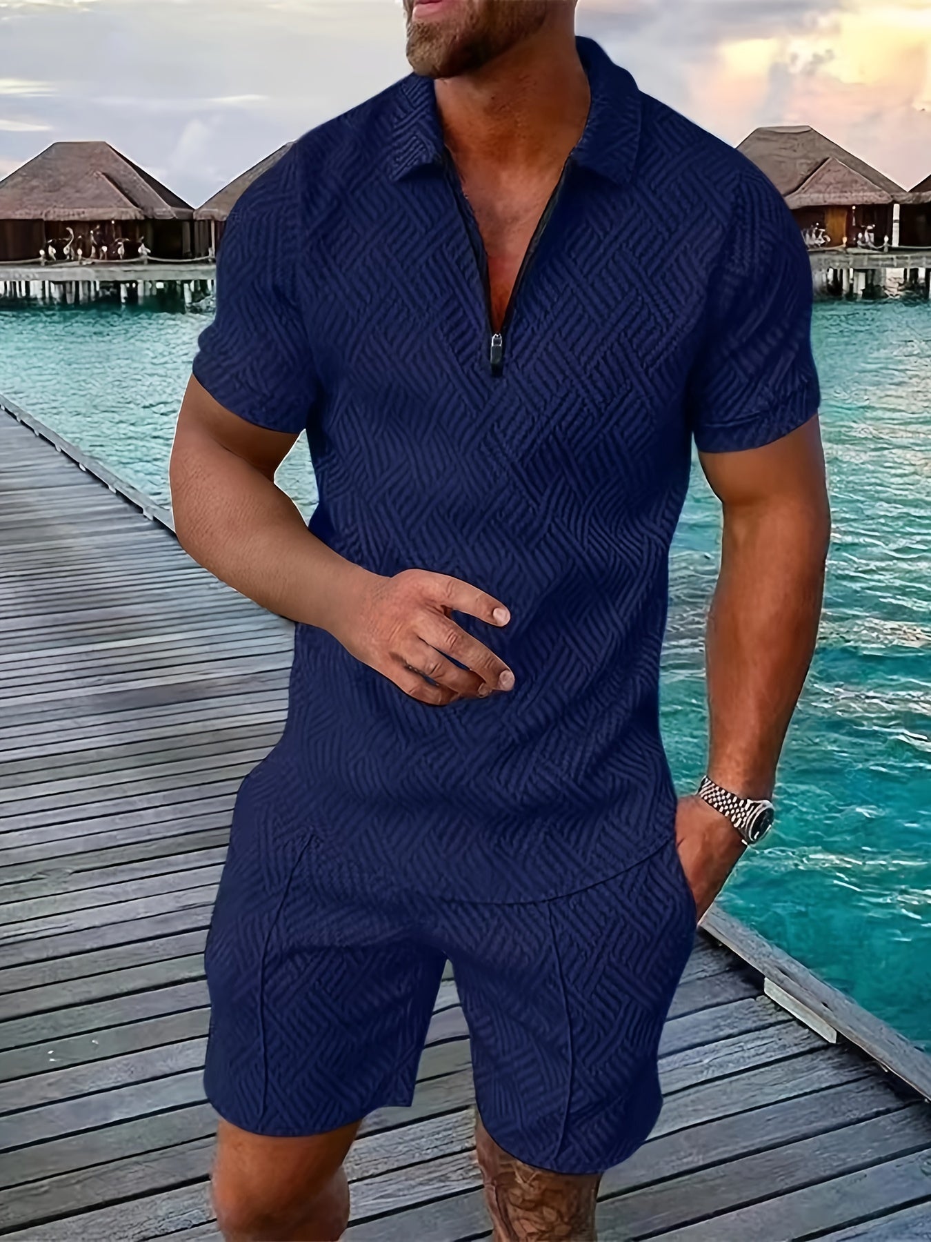 Apino | Men’s Matching Shirt & Shorts Set