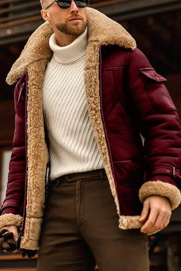 Amadeo | Men’s Elegant Leather Jacket