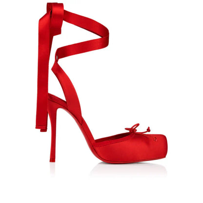 Cawwie | Women’s Ankle Wrap Platform Heels