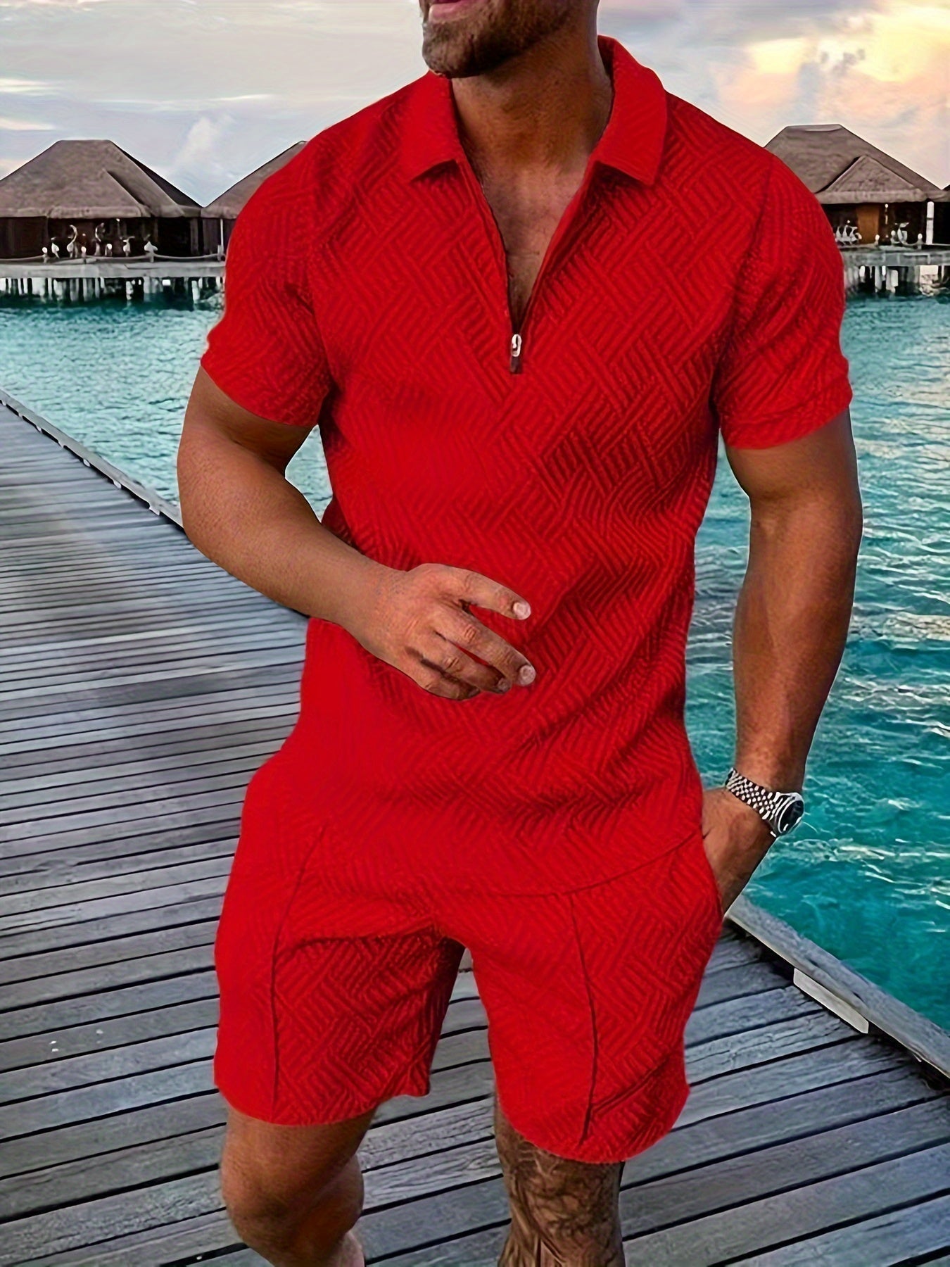 Apino | Men’s Matching Shirt & Shorts Set