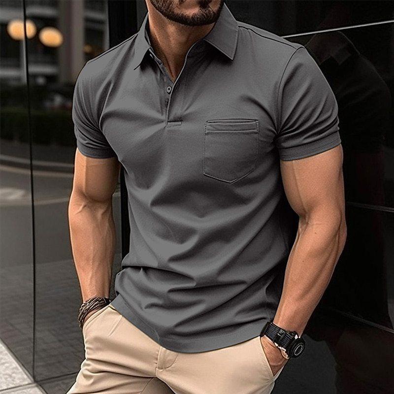 Zerion | Men’s Fitted Collared Polo Shirt