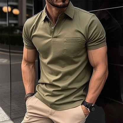 Zerion | Men’s Fitted Collared Polo Shirt