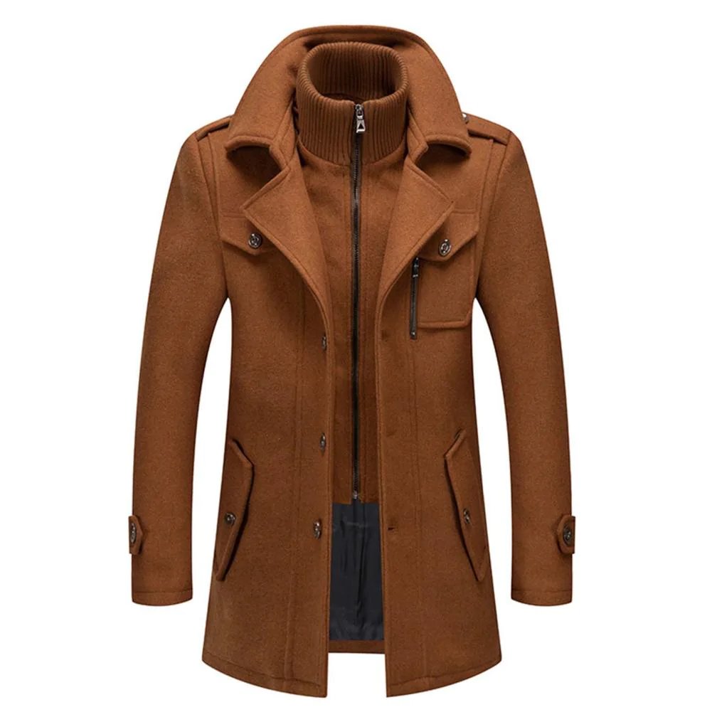 Johanes | Men’s Double-Layer Elegant Coat