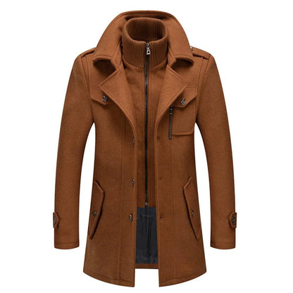 Johanes | Men’s Double-Layer Elegant Coat
