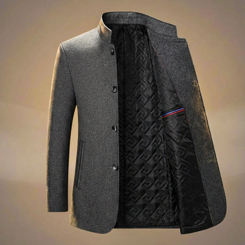 Mercelo | Men’s Virgin Wool Short Coat