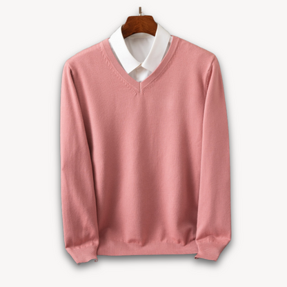 Vanelo | Men’s Premium Soft Blend V-Neck Sweater