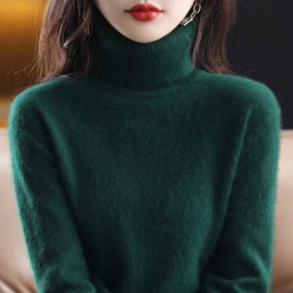 Letizia | Women’s Luxury Cashmere Turtleneck Sweater