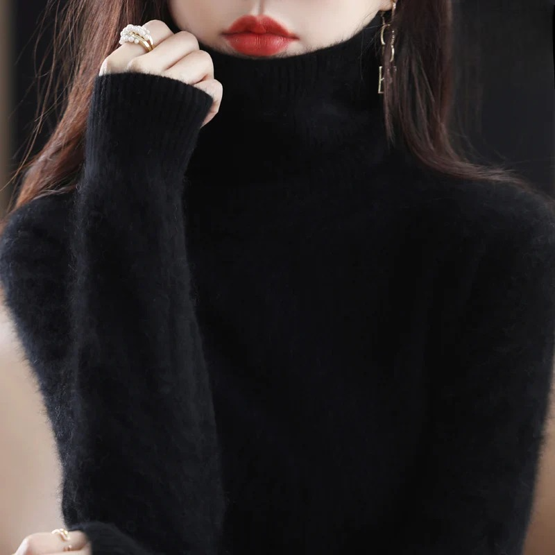 Letizia | Women’s Luxury Cashmere Turtleneck Sweater