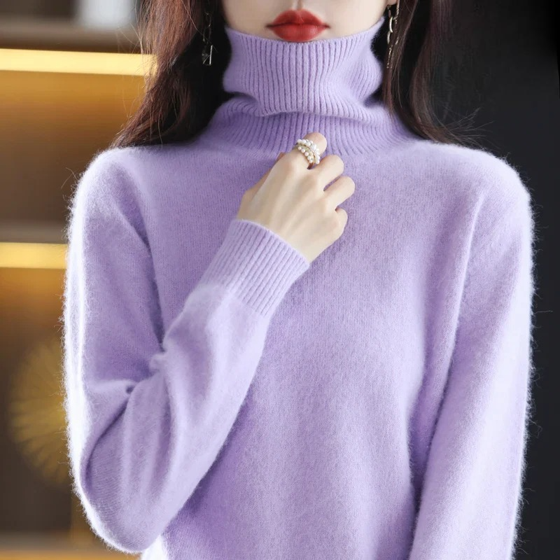 Letizia | Women’s Luxury Cashmere Turtleneck Sweater