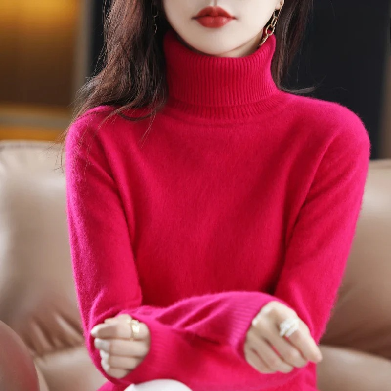 Letizia | Women’s Luxury Cashmere Turtleneck Sweater