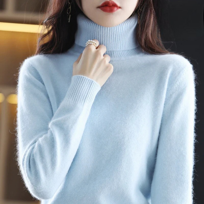Letizia | Women’s Luxury Cashmere Turtleneck Sweater